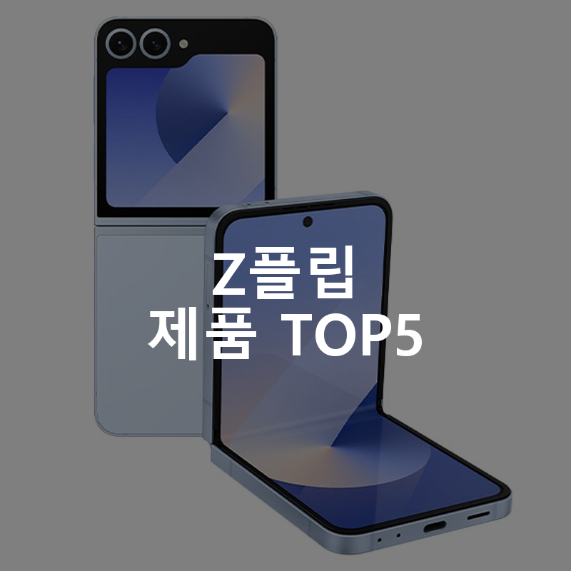 Z플립 제품 TOP5 추천 아이템