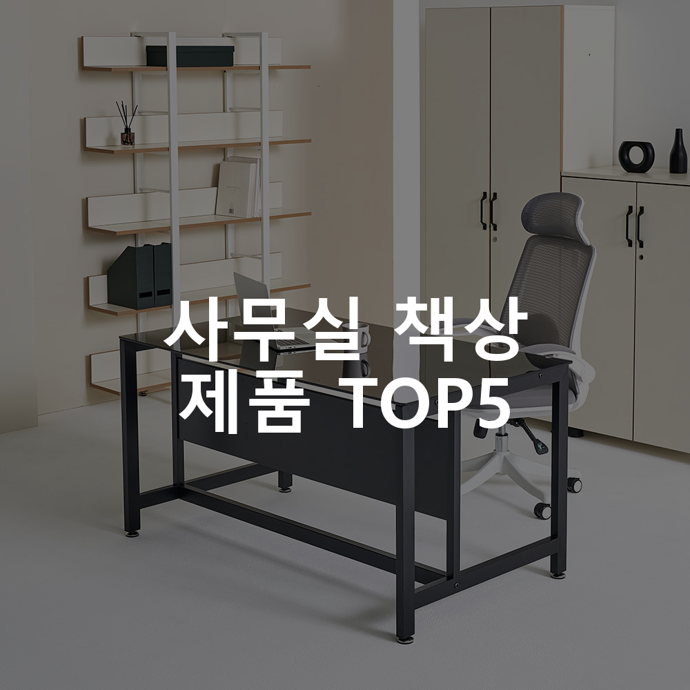 사무실 책상 제품 TOP5 추천 아이템