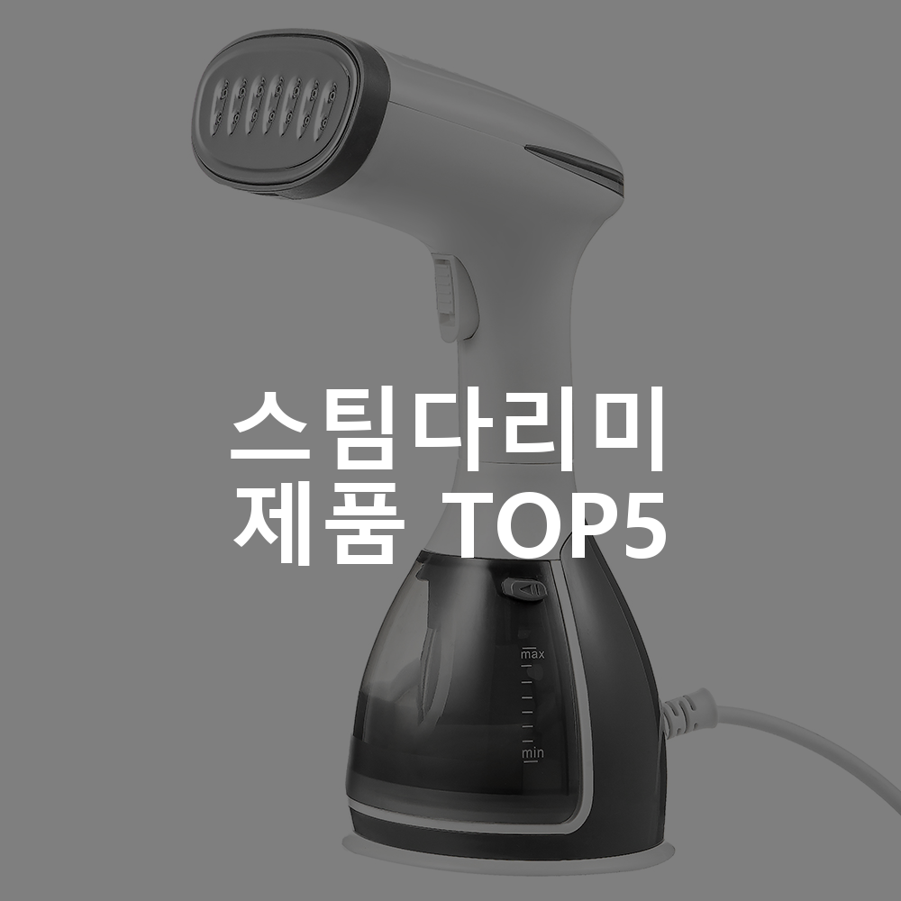 스팀다리미 제품 TOP5 추천 아이템